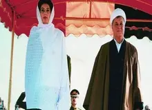 روایت هاشمی رفسنجانی از چادری کردن "بی‌نظیر بوتو" +عکس