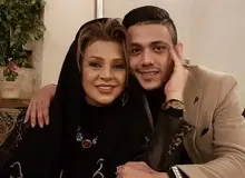 نسرین مقانلو به سوگ فرزند نشست