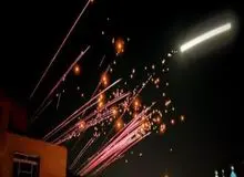 فعالیت پدافند ایران در برخی شهرها