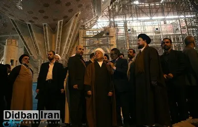 پیکرآیت الله هاشمی در جوار امام آرام می‌گیرد

