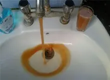 آب شرب خرم آباد قابل مصرف نیست