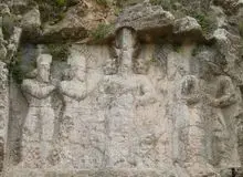 تخریب نقش نگاره بهرام دوم ساسانی با مواد منفجره+عکس 