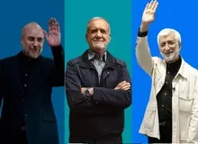 ایسپا: میزان مشارکت قطعی به ۴۳.۹ درصد رسیده / آرای پزشکیان، روند صعودی دارد؛ از ۱۹.۸ درصد به ۲۴.۴ درصد رسیده / آرای جلیلی و قالیباف با کاهش مواجه شده / با انصراف جلیلی، ۴۸ درصد طرفدارانش به قالیباف رأی خواهند داد، ۷.۹ درصد به پزشکیان