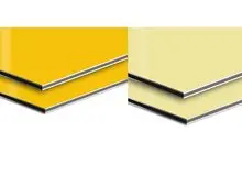 ورق کامپوزیت با ابعاد 4 متر مربع مناسب نمای ساختمان و تابلو