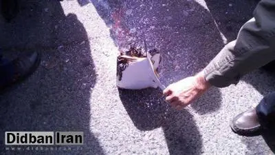 بگومگوی پیک موتوری با مشایی