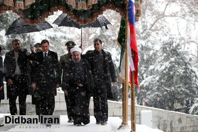  خانه‌نشینی روحانی در روزهای برفی دروغ است

