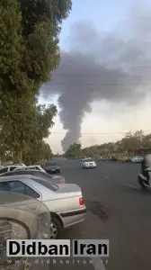 ملکی: آتشنشانان همچنان در حال مهار آتش انبار مواد نفتی و روغنی در خیابان شهید رجایی تهران هستند
