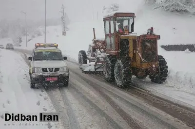 آخرین وضعیت ترافیکی و جوی جاده‌ها/ مسدود بودن ۴ محور مواصلاتی به خاطر برف و کولاک
