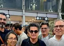 بازگشت جعفر پناهی به ایران پس از دریافت نخل طلای کن+فیلم 