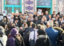 فرمانداری مجوز تشییع همسر شریعتی از حسینیه ارشاد را داده بود
