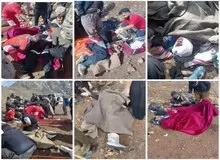 سقوط ۶ کولبر در ارتفاعات تته