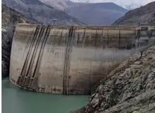 ۸۰ درصد مخزن سد کرج خالی شد/ فقط ۲۰ میلیون متر مکعب از ذخیره فعلی سد، قابل برداشت است