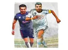 رقابت فردوسی‌پور و میثاقی این بار در قالب دو تیم فوتبال
