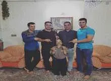 اسدالله یکتا عکس پسران واقعی اش را منتشر کرد