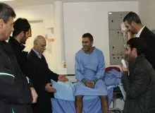 احمدرضا عابدزاده برای چکاب در بیمارستان بستری شد