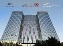 نماد «کی ام سی» بر روی تابلوی فرابورس