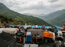 فعالیت ستاد رسیدگی به امور کارگران معدن زمستان یورت آزادشهر