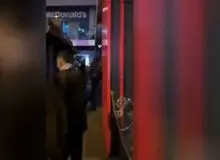 حمله به شعبه مک‌دونالد در استانبول+فیلم 