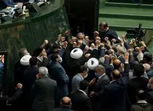 دورهمی کرونایی/ در بهارستان وضعیت سفید شد؟/ عکس