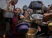 ترامپ: درباره برنامه‌ ارسال غذا به غزه کار می‌کنیم