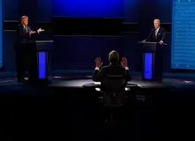 آمارهای مناظره: ترامپ ۲۸ دقیقه و بایدن ۴۳ دقیقه صحبت کرد 