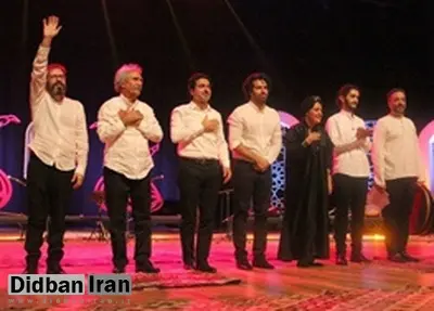 آواز خوانی همایون شجریان در روز تولد پدرش/ عکس