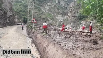 مفقود شدن ۳ نفر در جاده چالوس