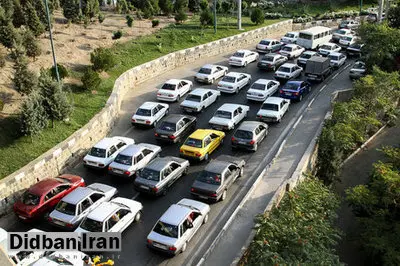 ورود به جاده چالوس از سمت کرج ممنوع است
