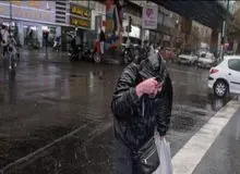 حرکت ۲جریان بارشی به سمت تهران/ احتمال بارش شدید باران تا چند ساعت آینده