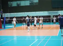 پیروزی تیم ملی والیبال مقابل قطر