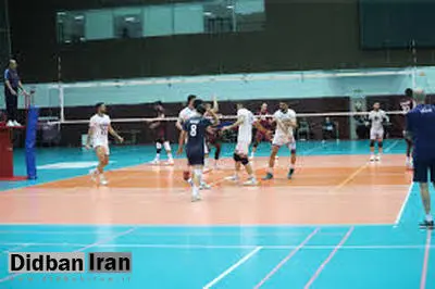 پیروزی تیم ملی والیبال مقابل قطر
