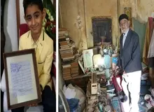 دست نوشته رییس جمهوری برای کودک 8 ساله
