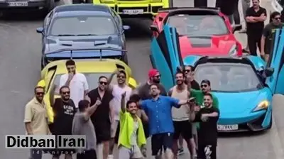 صاحبان خودروهای بنز و لامبورگینی و مک‌لارن چرا جاده فیروزکوه را بستند؟ + عکس