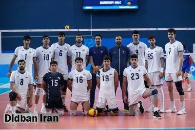 صعود والیبالیستهای ایران به فینال بازیهای آسیایی جوانان