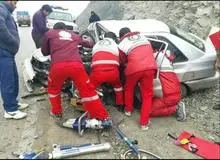 جمعه پرحادثه در جاده های خراسان شمالی با یک کشته و 12 مصدوم