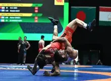 شکست اسماعیلی مقابل قهرمان جهان در کشتی فرنگی