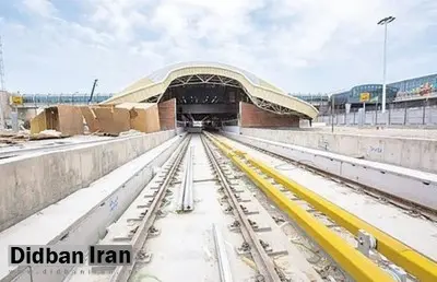 ورود نخستین قطار روسی به بندر خشک آپرین در ایران