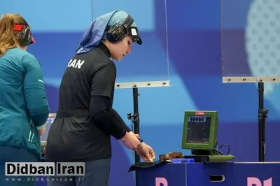 پنجمی هانیه رستمیان در تپانچه بادی قهرمانی جهان