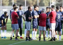 نخستین تمرین تیم ملی فوتبال ایران+ تصاویر