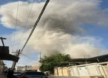 حمله اسرائیل به پایگاه چهارم شکاری دزفول+فیلم/ صدای انفجار مهیب در اهواز، دزفول و ماهشهر