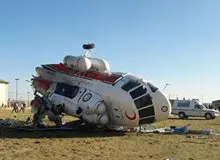 یک منبع مطلع درباره سقوط بالگرد حامل وزیر ورزش: ظرفیت بالگرد ۳ الی ۴ نفر بود ولی ۱۸ نفر سوار آن شدند