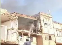 انفجار خانه مسکونی در قم+فیلم 