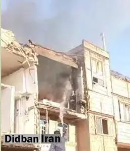 انفجار خانه مسکونی در قم+فیلم