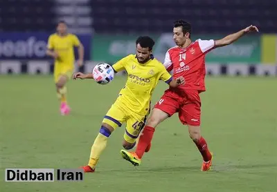  النصر با تیم دوم مقابل پرسپولیس بازی می‌کند