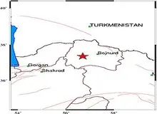 زلزله ۴.۴ ریشتری در خراسان شمالی/ جزئیات