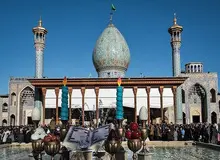 حرم های مطهر استان فارس به خاطر شیوع کرونا تعطیل می شود