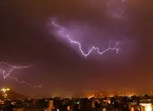 صاعقه در بوکان جان یک نفر را گرفت