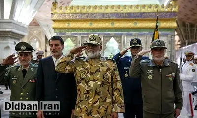 حضور فرمانده ناجا و کارکنان پلیس در حرم مطهر امام/ تجدید میثاق با آرمان های امام و شهدا