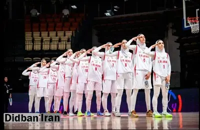 صعود بسکتبال زنان ایران به فینال کاپ آسیا