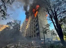 حمله پهپادی و موشکی اوکراین به بلگورود روسیه